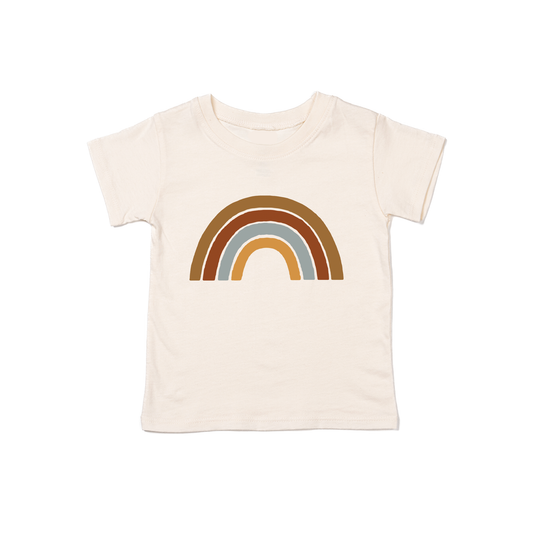 Rainbow (5 Color Options, Color Option #3) - Kids Tee (Natural)