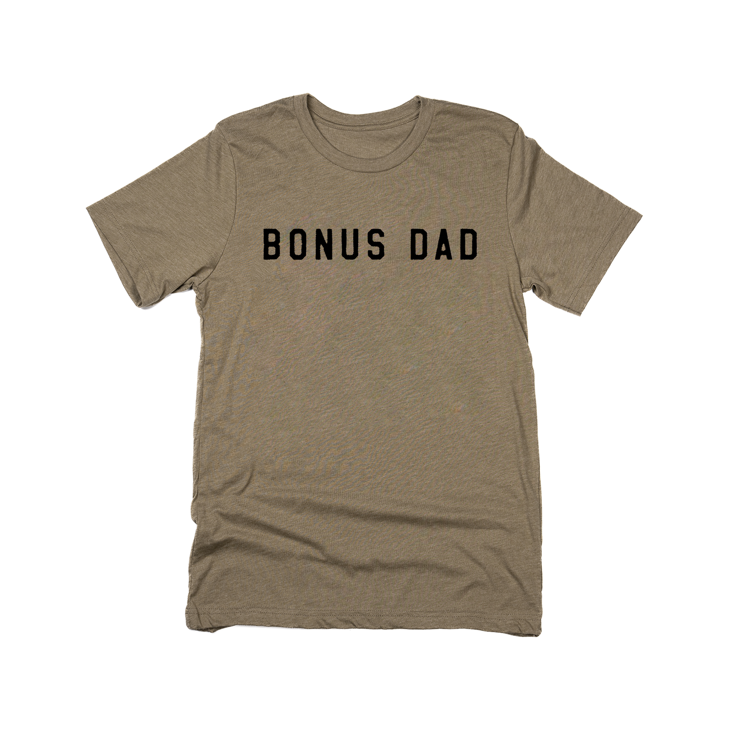 Bonus Dad (Black) - Tee (Olive)