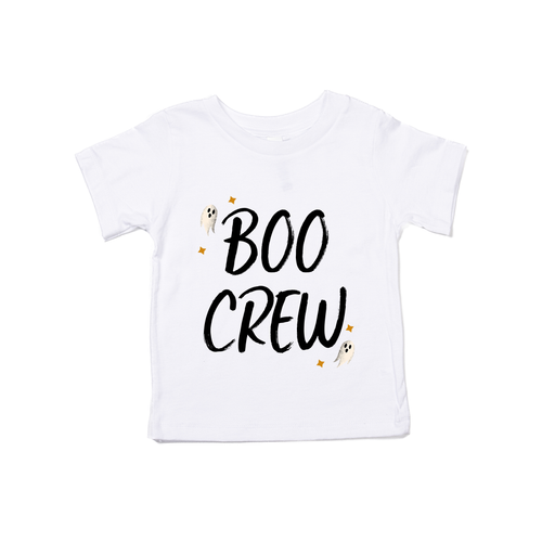 BOO CREW (Black) - Kids Tee (White)