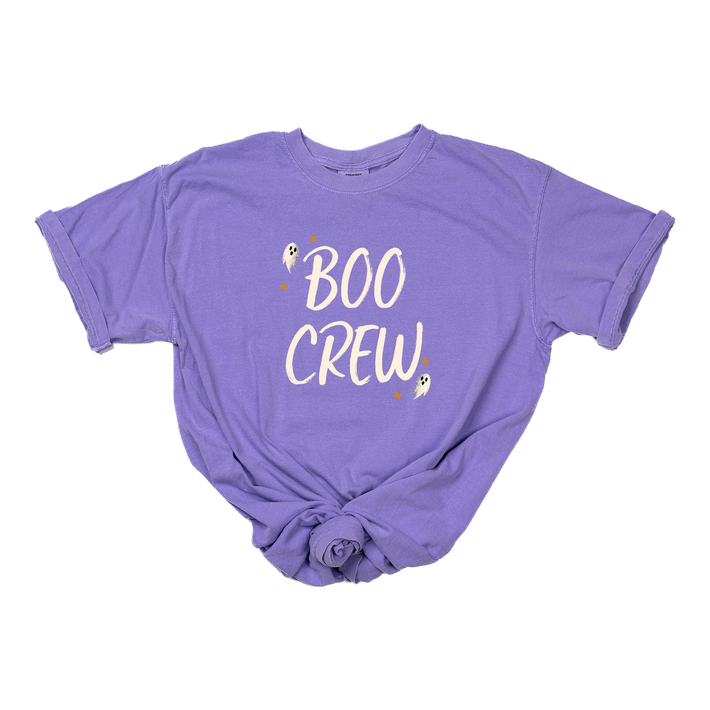 BOO CREW (Off White) - Tee (Lilac)