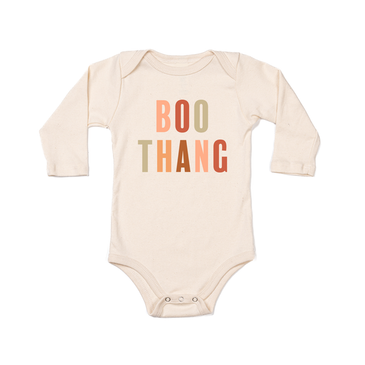 Boo Thang - Bodysuit (Natural, Long Sleeve)