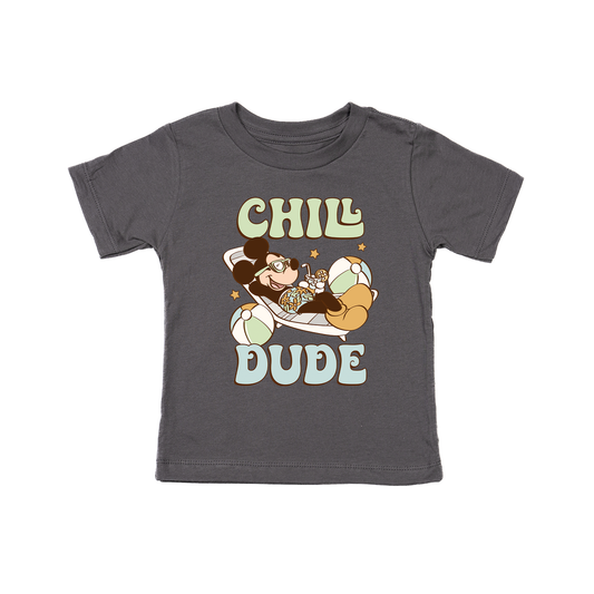 Chill Dude Magic Mouse - Kids Tee (Ash)