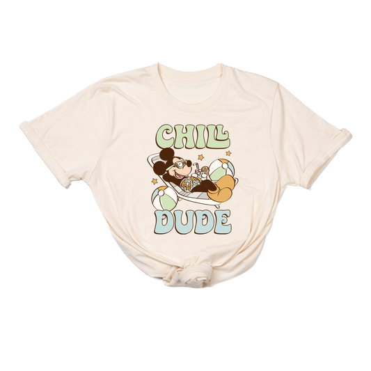 Chill Dude Magic Mouse - Tee (Vintage Natural, Short Sleeve)