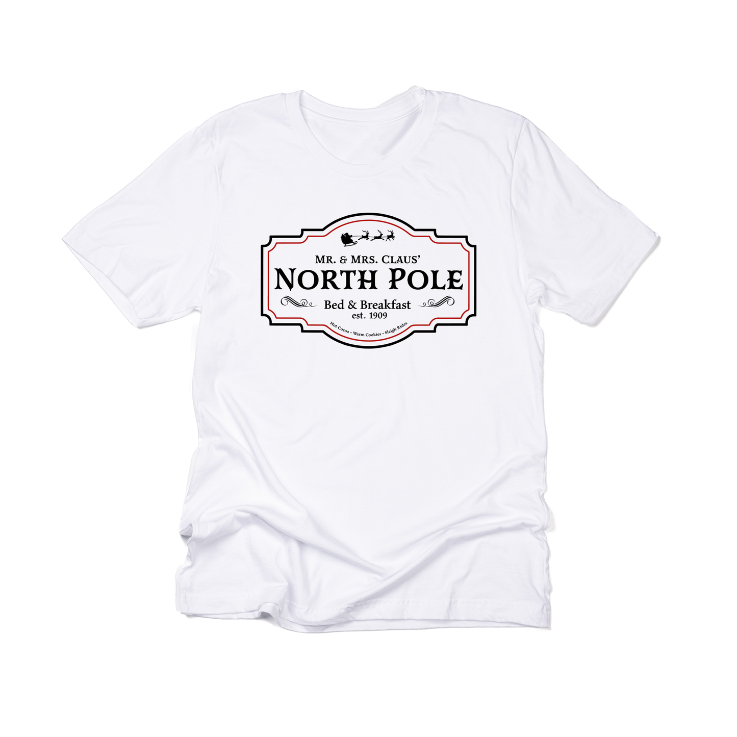 North Pole Bed & Breakfast - Tee (White)