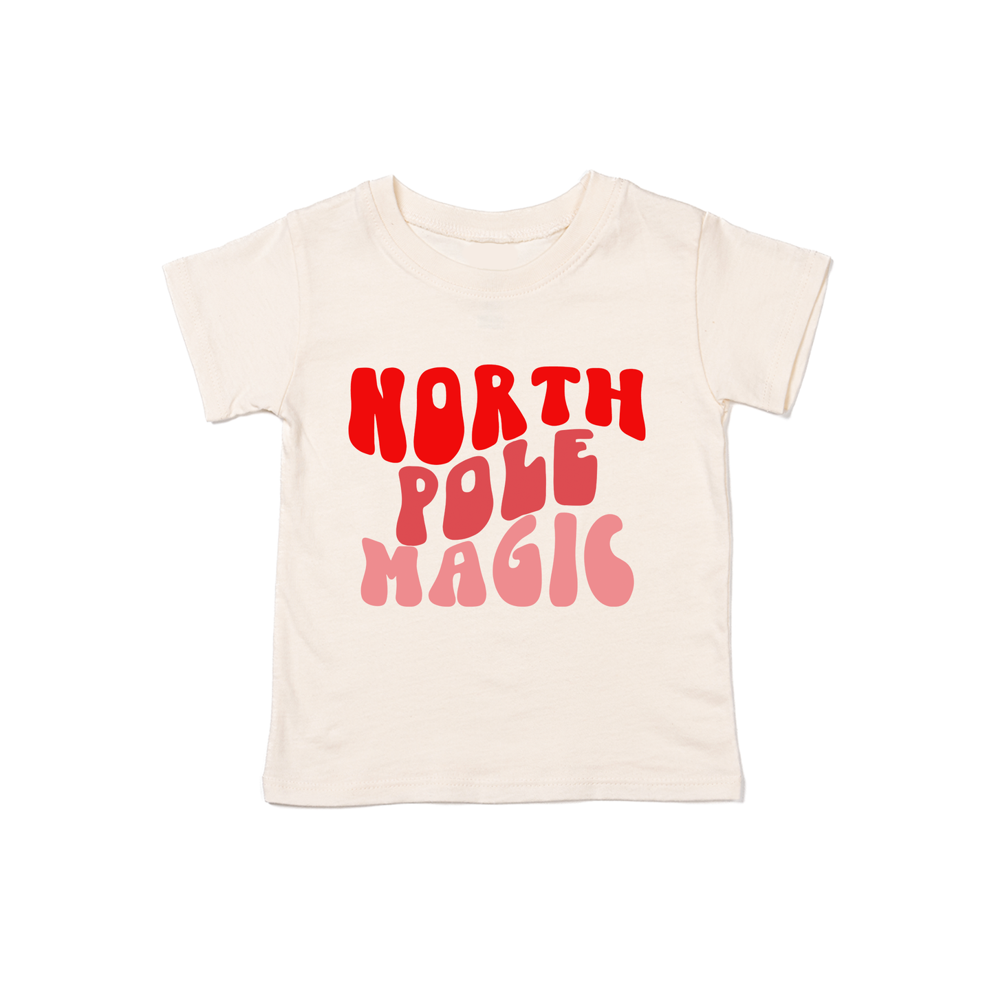 North Pole Magic - Kids Tee (Natural)