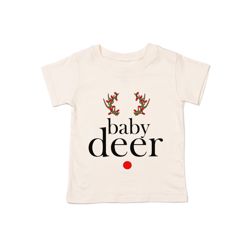 Baby Deer - Kids Tee (Natural)