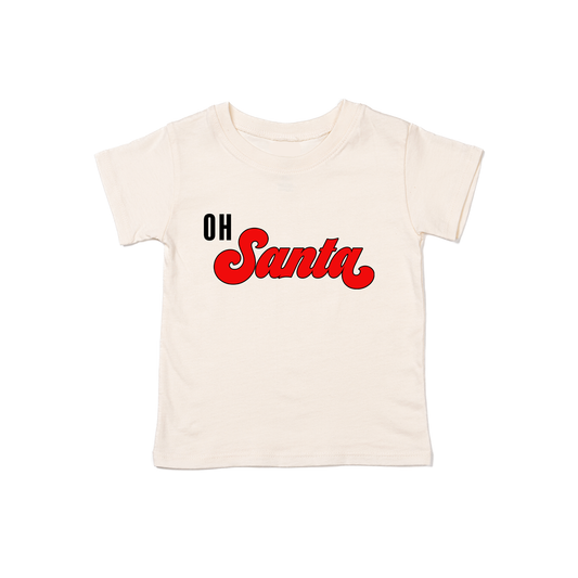 OH Santa - Kids Tee (Natural)