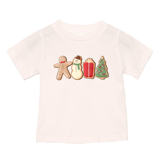 Christmas Cookies - Kids Tee (Natural)