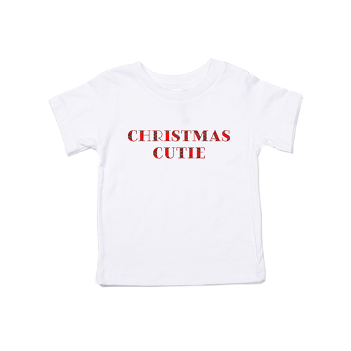 Christmas Cutie - Kids Tee (White)