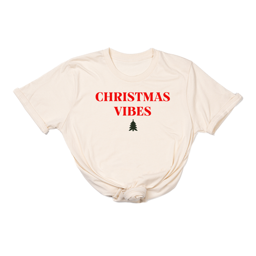 Christmas Vibes - Tee (Natural)