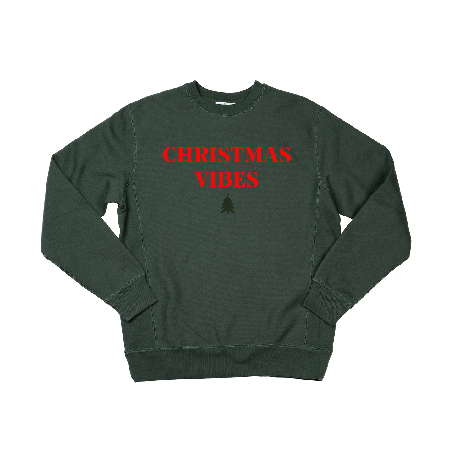 Christmas Vibes - Heavyweight Sweatshirt (Pine)