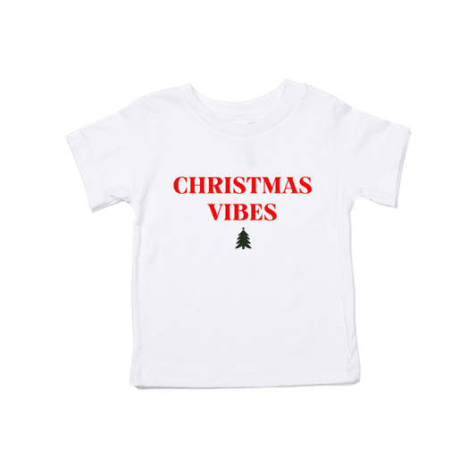 Christmas Vibes - Kids Tee (White)