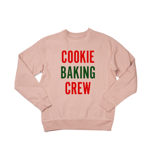 Cookie Baking Crew - Heavyweight Sweatshirt (Dusty Rose)