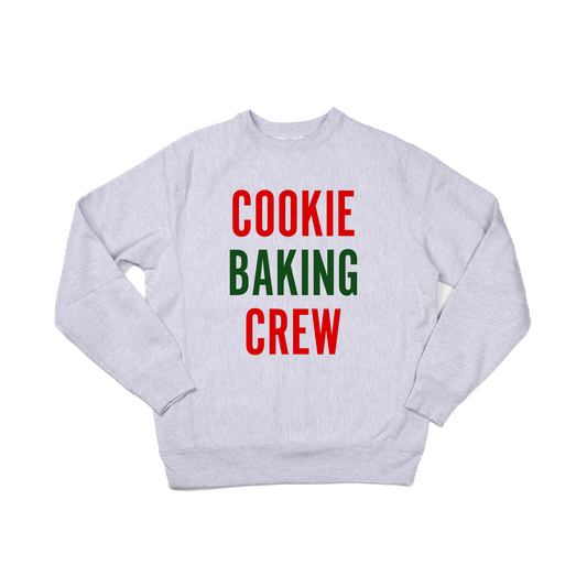 Cookie Baking Crew - Heavyweight Sweatshirt (Heather Gray)