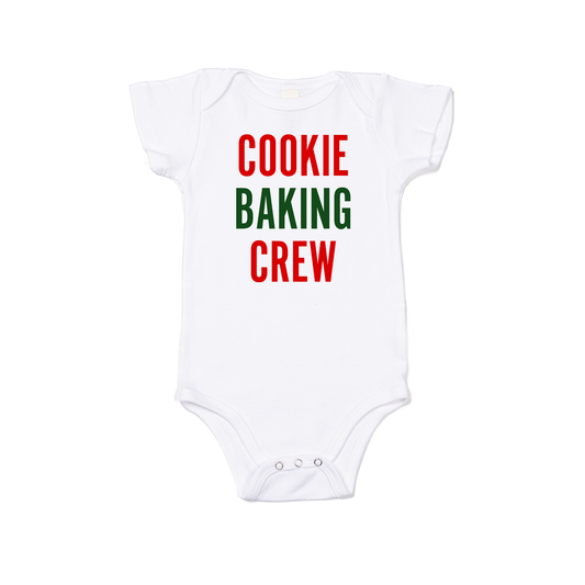 Cookie Baking Crew - Bodysuit (White, Short Sleeve)