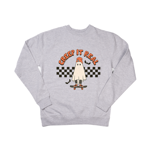 Creep it Real - Sweatshirt (Heather Gray)