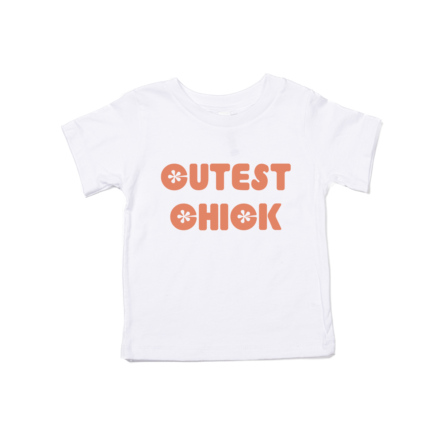 Cutest Chick - Kids Tee (White)