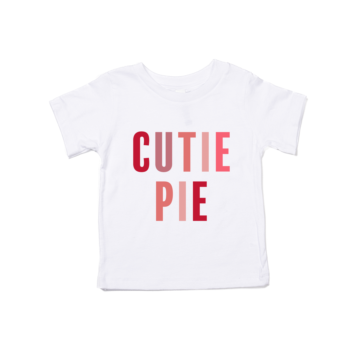 Cutie Pie - Kids Tee (White)