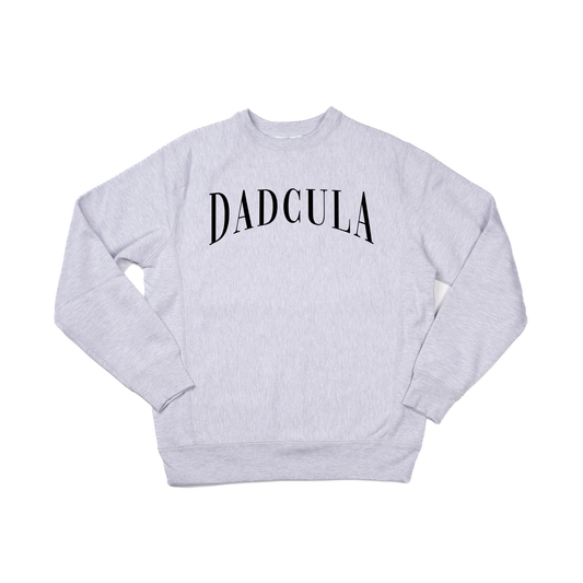 DADCULA (Black) - Heavyweight Sweatshirt (Heather Gray)