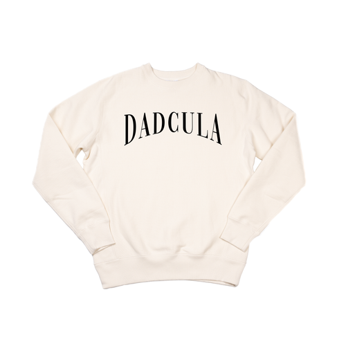 DADCULA (Black) - Heavyweight Sweatshirt (Natural)