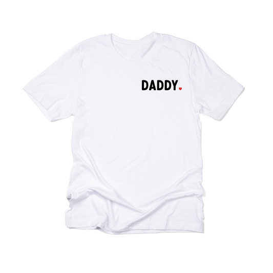 Daddy ❤️ (Pocket) - Tee (White)