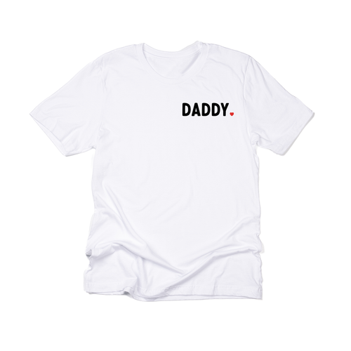 Daddy ❤️ (Pocket) - Tee (White)
