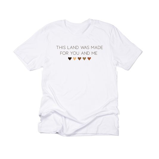 This Land was Made for You and Me *Donation* - Tee (White)