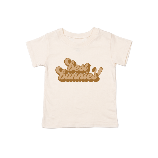 Best Bunnies (Retro) - Kids Tee (Natural)