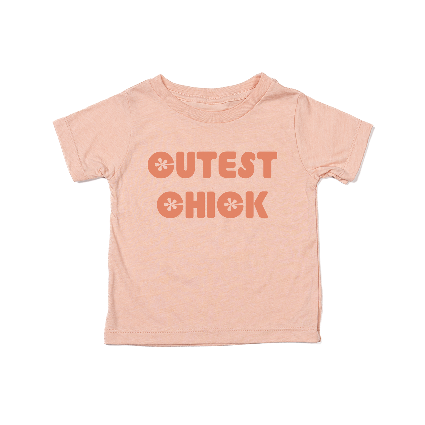 Cutest Chick - Kids Tee (Peach)