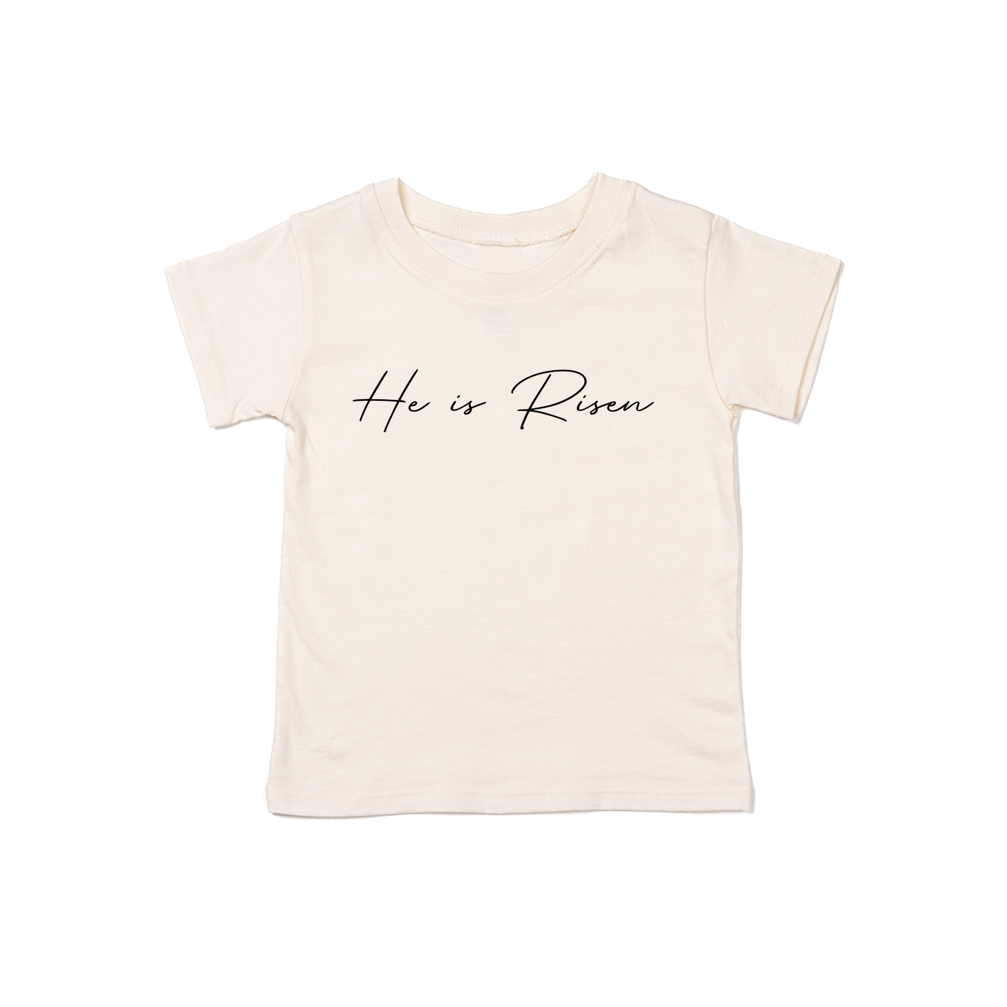 He Is Risen - Kids Tee (Natural)