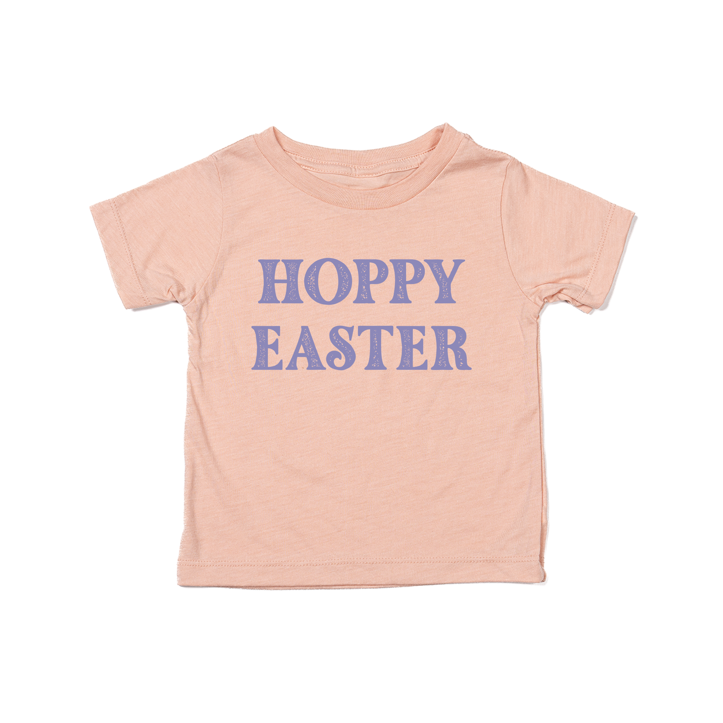 Hoppy Easter - Kids Tee (Peach)