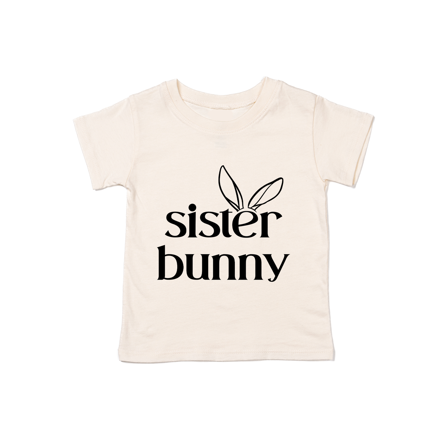 Sister Bunny - Kids Tee (Natural)