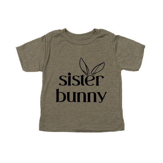 Sister Bunny - Kids Tee (Olive)