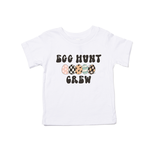 Egg Hunt Crew  - Kids Tee (White)