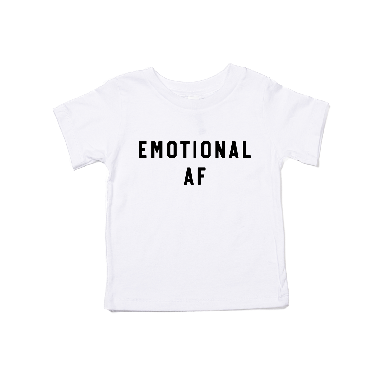 Emotional AF - Kids Tee (White)