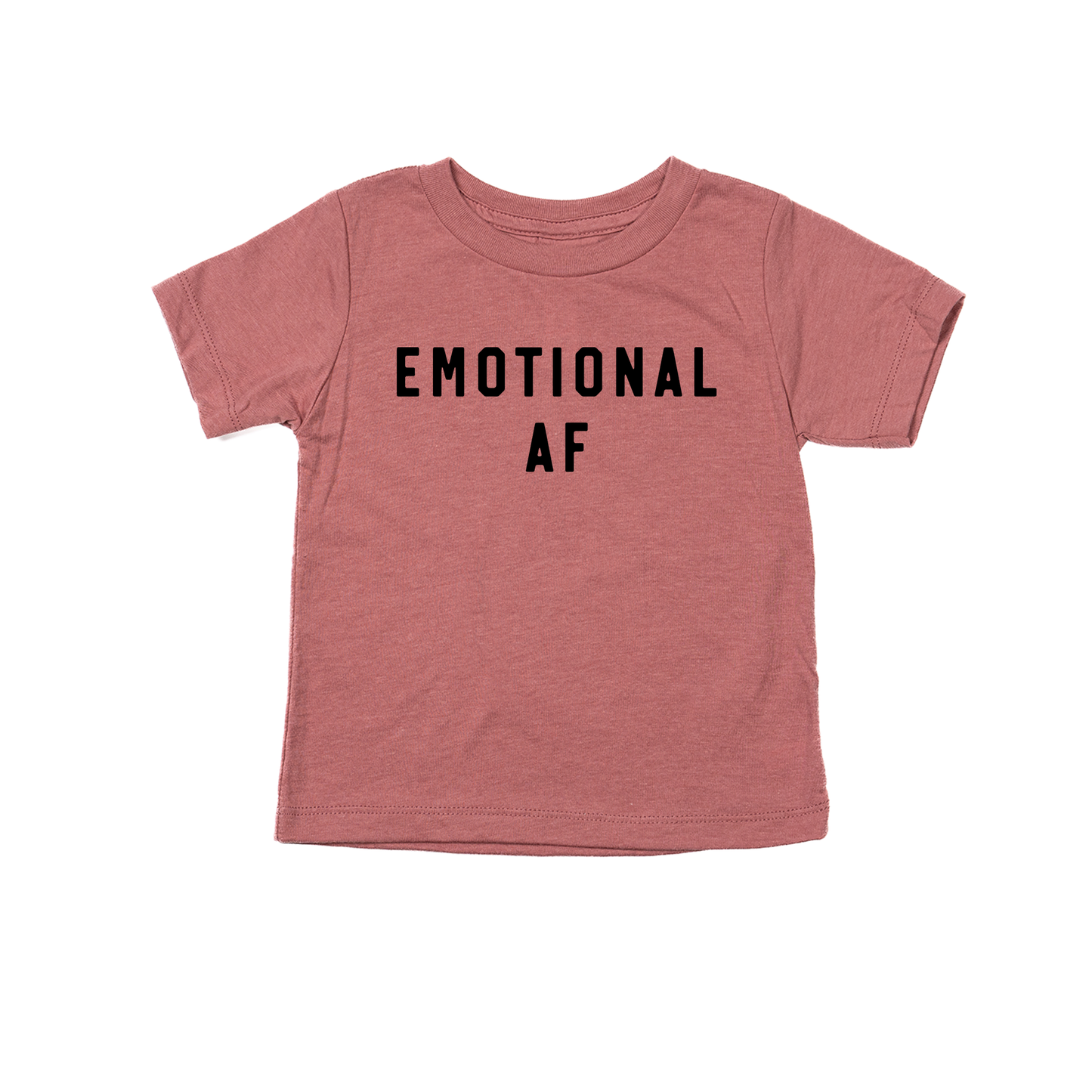 Emotional AF - Kids Tee (Mauve)