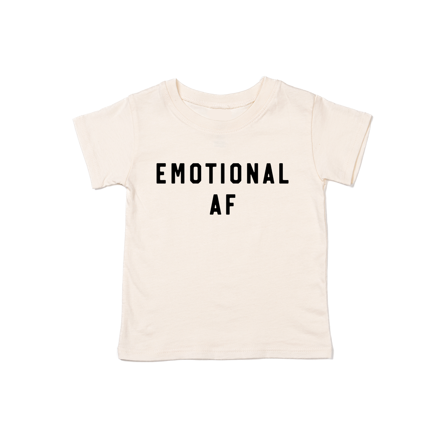 Emotional AF - Kids Tee (Natural)