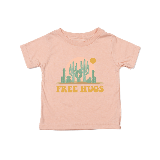 Free Hugs - Kids Tee (Peach)