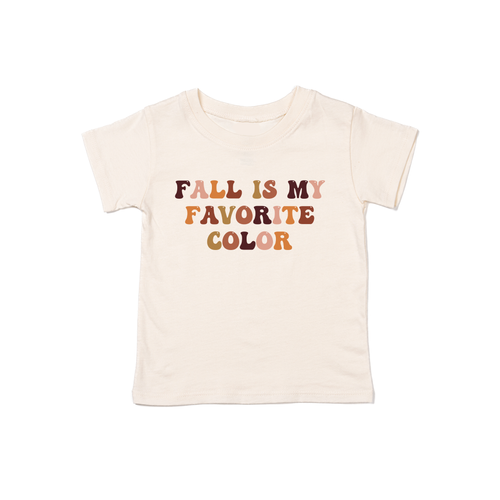 Fall is my favorite color - Kids Tee (Natural)