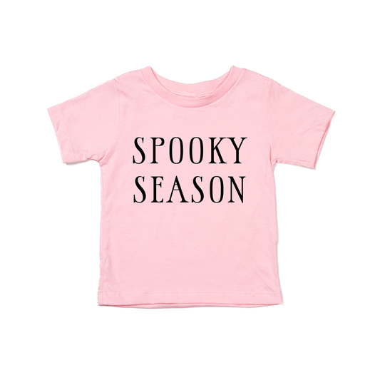 Spooky Season (Black) - Kids Tee (Pink)