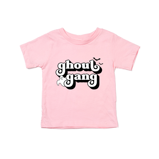 Ghoul Gang (Black) - Kids Tee (Pink)