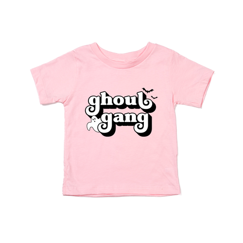 Ghoul Gang (Black) - Kids Tee (Pink)