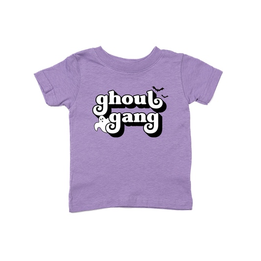 Ghoul Gang (Black) - Kids Tee (Lavender)