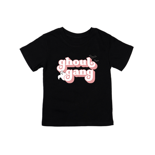 Ghoul Gang (Pink) - Kids Tee (Black)