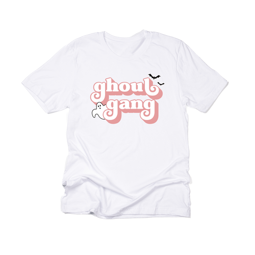 Ghoul Gang (Pink) - Tee (White)
