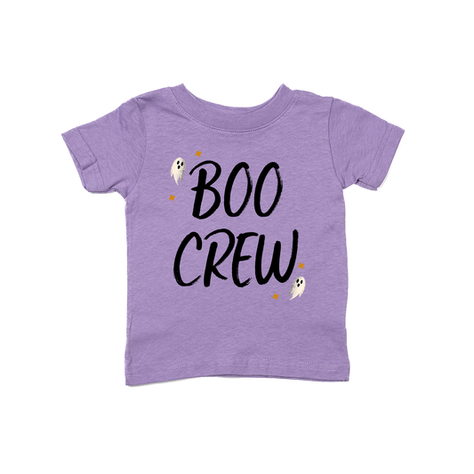 BOO CREW (Black) - Kids Tee (Lavender)