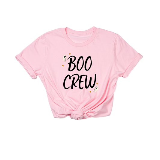 BOO CREW (Black) - Tee (Pink)