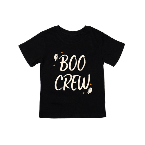 BOO CREW (Off White) - Kids Tee (Black)