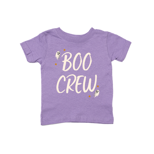 BOO CREW (Off White) - Kids Tee (Lavender)