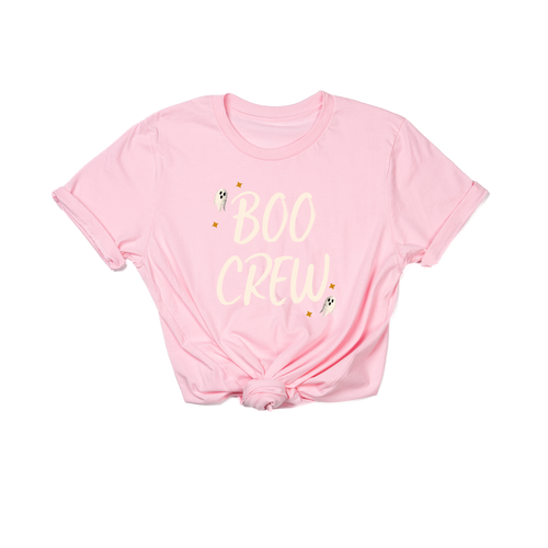 BOO CREW (Off White) - Tee (Pink)